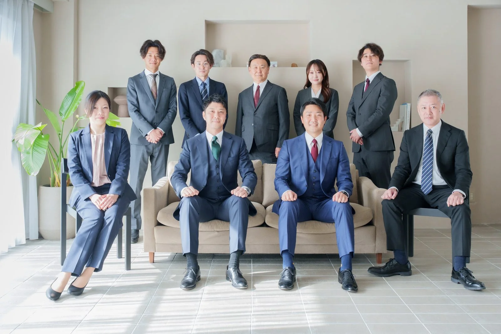 バーティスホーム チーム集合写真